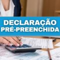 IR: Receita disponibiliza declaração pré-preenchida; saiba como funciona
