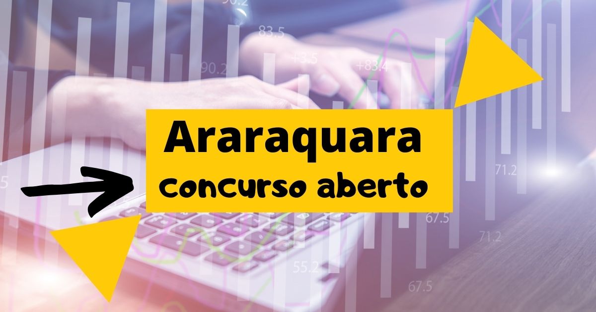 concurso araraquara, concurso prefeitura de araraquara, concurso público araraquara, Processo seletivo Prefeitura de Araraquara