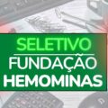 Hemominas – MG abre processo seletivo com 128 vagas; mensais até R$ 14,9 mil