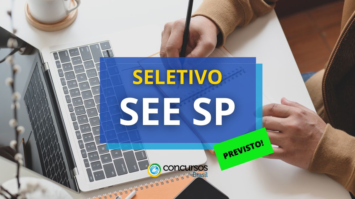 Processo seletivo SEE SP, SEE SP, vagas SEE SP, seleção SEE SP, contratação SEE SP.