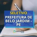 Prefeitura de Belo Jardim – PE: 298 vagas; editais retificados