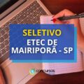 Etec de Mairiporã – SP lança novo edital de seletivo