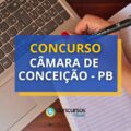 Concurso Câmara de Conceição – PB: edital e inscrições