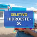 HIDROESTE – SC anuncia edital de processo seletivo