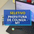 Prefeitura de Colniza – MT: até R$ 4,4 mil em seletivo