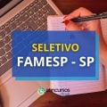 FAMESP – SP lança 12 editais de seletivo; até R$ 5,5 mil