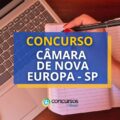 Concurso Câmara de Nova Europa – SP: iniciais de R$ 11,6 mil
