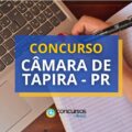 Concurso Câmara de Tapira – PR: ganhos de R$ 5,2 mil