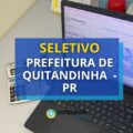 Prefeitura de Quitandinha – PR: até R$ 4,9 mil em seletivo