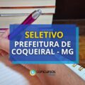 Prefeitura de Coqueiral – MG pagará R$ 4,5 mil em seletivo