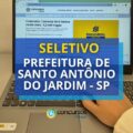 Prefeitura de Santo Antônio do Jardim – SP lança seletivo
