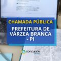 Prefeitura de Várzea Branca – PI abre edital de chamada pública