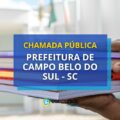 Chamada Pública Prefeitura de Campo Belo do Sul – SC: edital