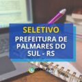 Prefeitura de Palmares do Sul – RS anuncia edital de seletivo