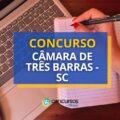 Concurso Câmara de Três Barras – SC paga até R$ 4,6 mil