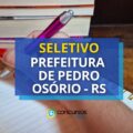 Prefeitura de Pedro Osório – RS lança seletivo na área da educação