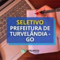 Prefeitura de Turvelândia – GO abre vagas em seletivo