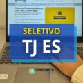 TJ ES abre vagas em edital de seletivo; ganhos de R$ 9,8 mil