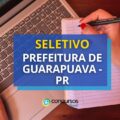 Prefeitura de Guarapuava – PR abre vagas em edital de seletivo